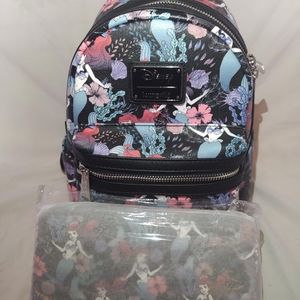 Rare Disney Ariel Floral by Loungefly